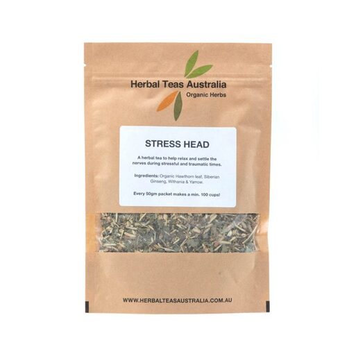 Herbal Teas Australia Stress Head 50gm