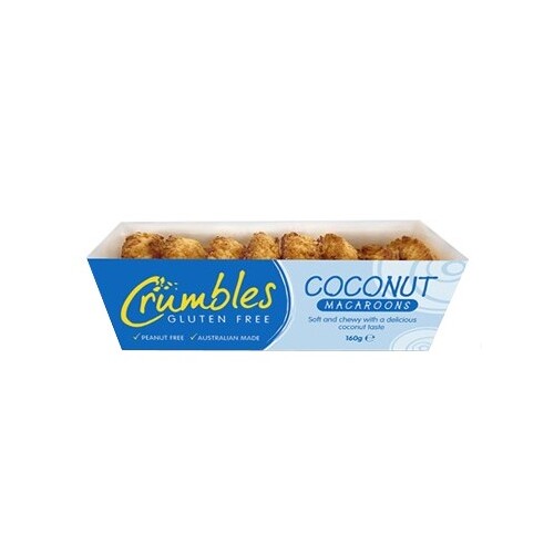 Crumbles Gluten Free Coconut Macaroons 160g