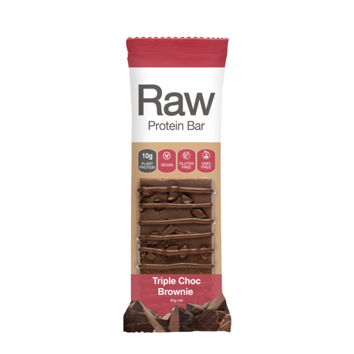 Amazonia Raw Protein Bar Triple Choc Brownie 40g