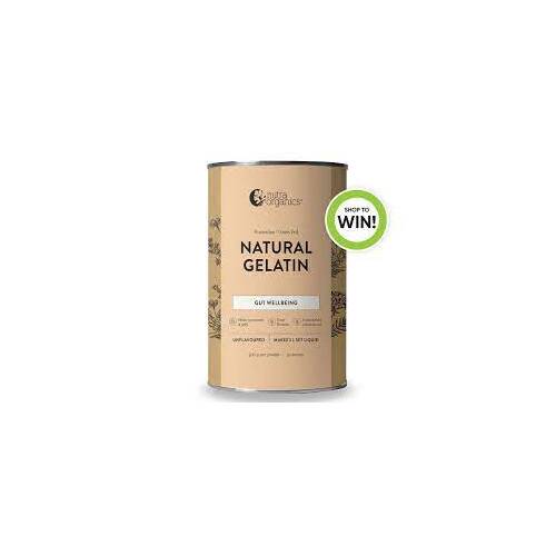 Nutra Organics Natural Gelatin Unflavoured 500g