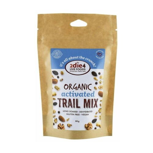 2die4 Organic Activated Trail Mix 80g