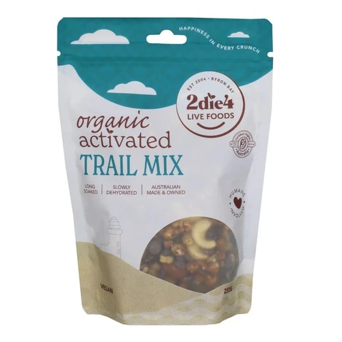 2die4 Organic Activated Trail Mix 250g