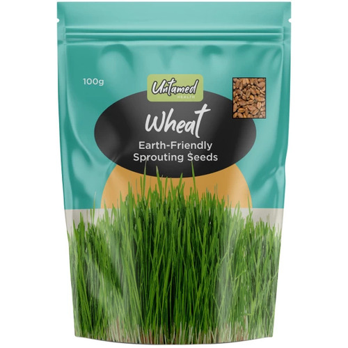 Untamed Health Earth Friendly Wheat Sprouting Seeds 100g