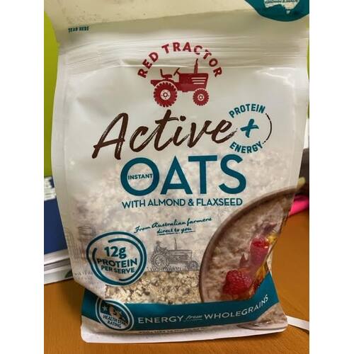 Red Tractor Active Protein Oats 400g
