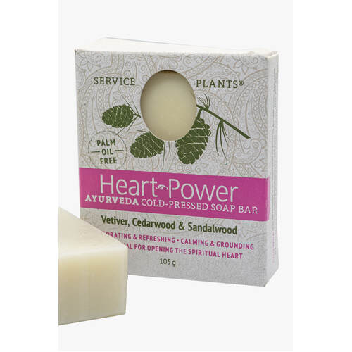 Service Plants Heart Power Cold Pressed Soap 105g