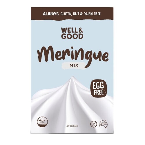 Well & Good Egg-Free Meringue Mix 340g