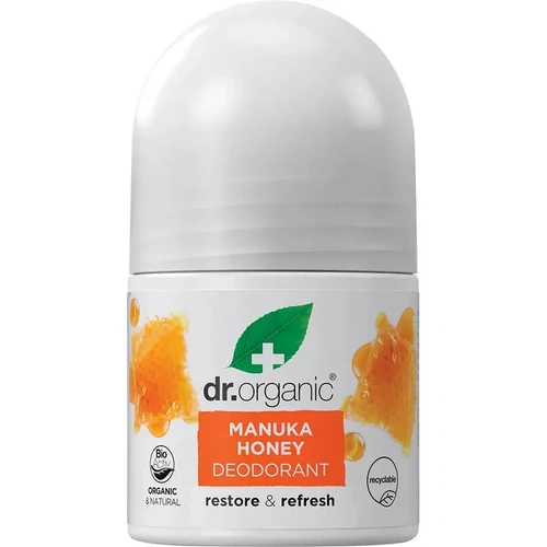 Dr Organic Roll On Deodorant Manuka Honey 50ml