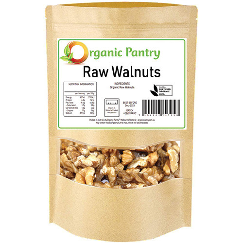 Organic Pantry Raw Walnuts 150g
