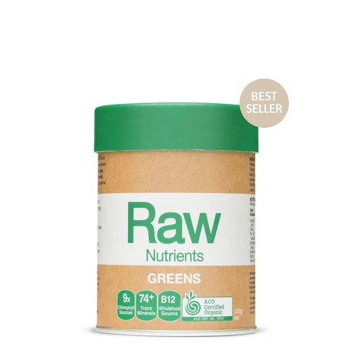 Amazonia Raw Nutrients Greens Mint & Vanilla 120g