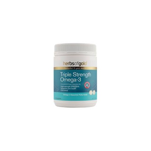 Herbs of Gold Triple Strength Omega-3 150c