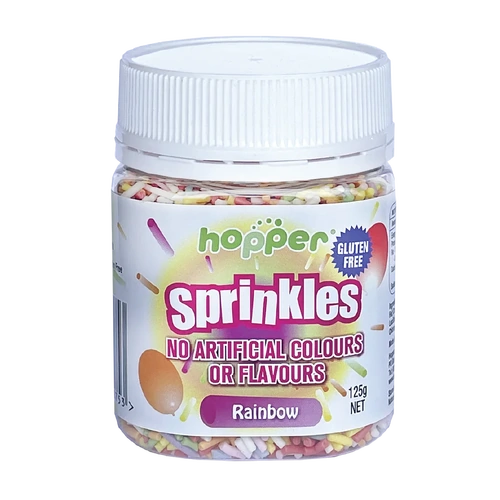 Hopper Gluten Free Sprinkles (Rainbow) 125g