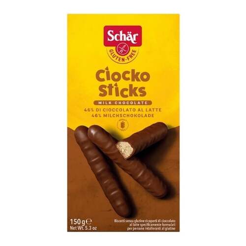 Schar Gluten Free Ciocko Sticks 150g