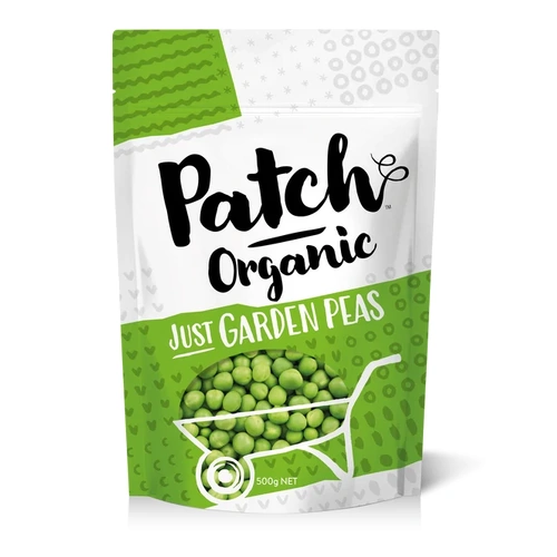 Patch Organic Garden Peas 500g