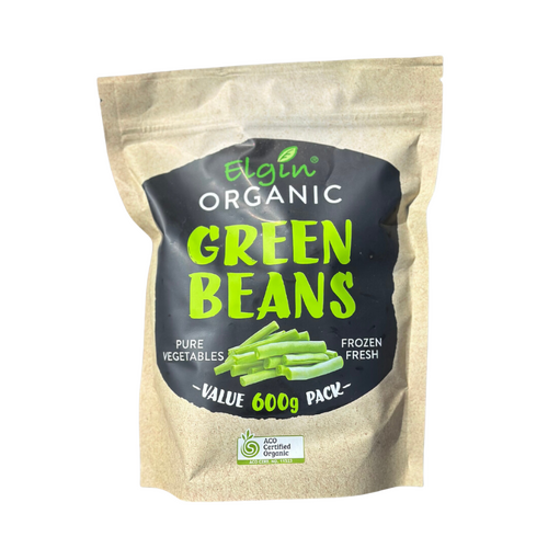 Elgin Organic Frozen Green Beans 600g