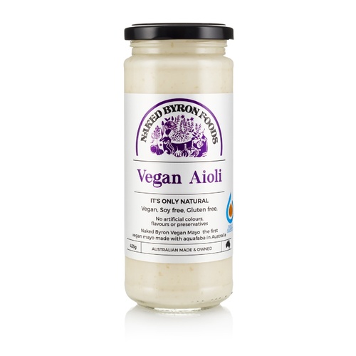 Naked Byron Bay Vegan Aioli 435g