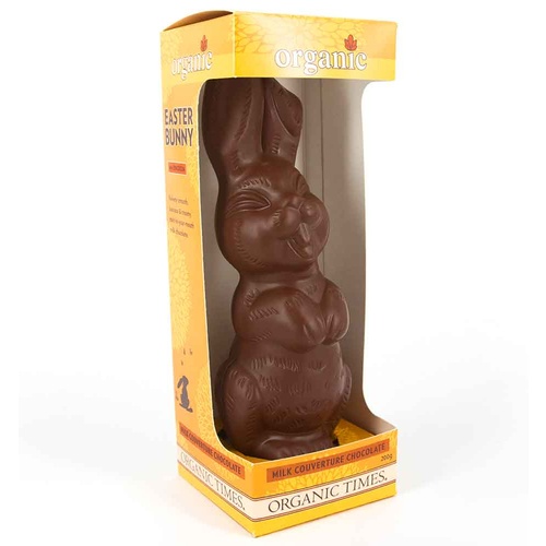 Organic Times (Milk) Chocolate Easter Bunny 200g