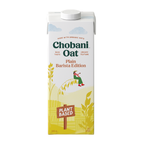 Chobani Oat Milk Plain Barista Edition 1L