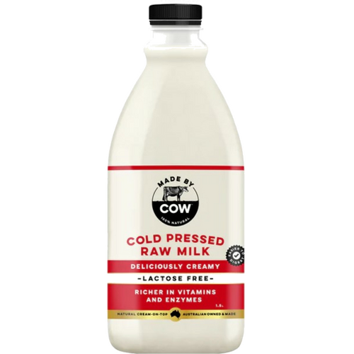 Made By Cow Cold Pressed Raw Lactose Free Milk 1.5L