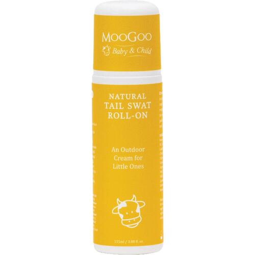 MooGoo Natural Tail Swat Body Roll-On 115ml