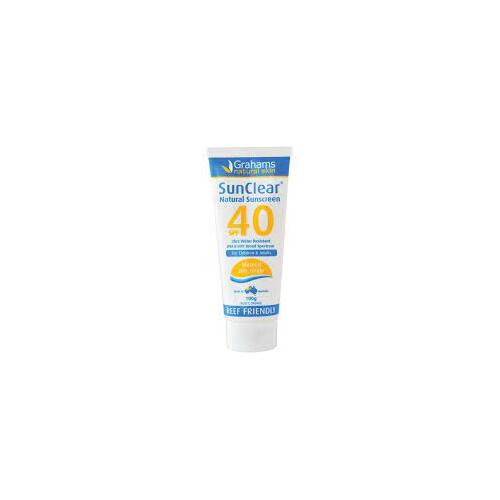 Grahams SunClear Sunscreen SPF40 100g