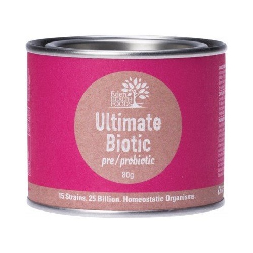 Eden Health Foods Ultimate Biotic Pre/Probiotic 80g