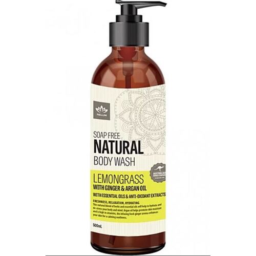 Nelum Natural Body Wash Lemongrass 500ml