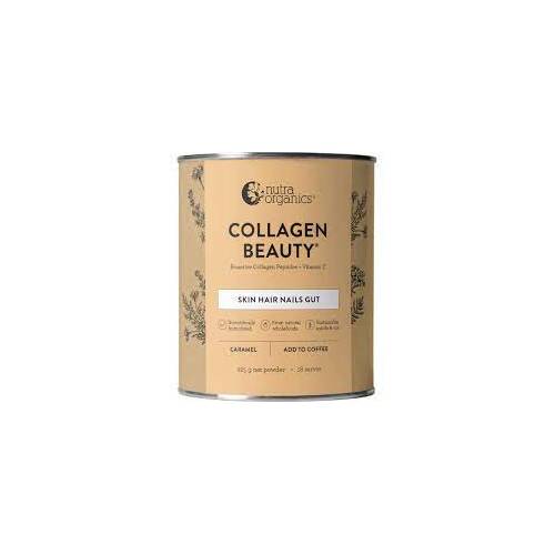 Nutra Organics Collagen Beauty (for coffee) +Vitamin C, Caramel 225g