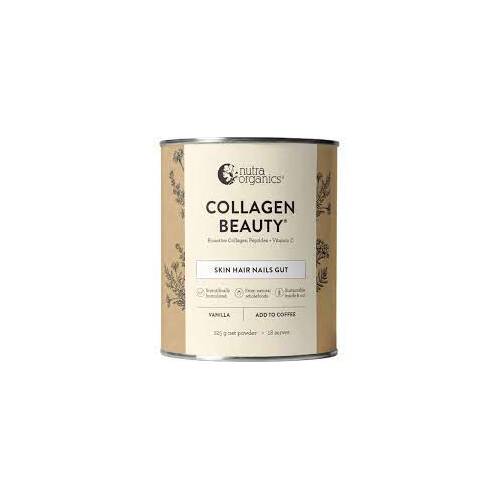 Nutra Organics Collagen Beauty (for Coffee) +Vitamin C Vanilla 225g