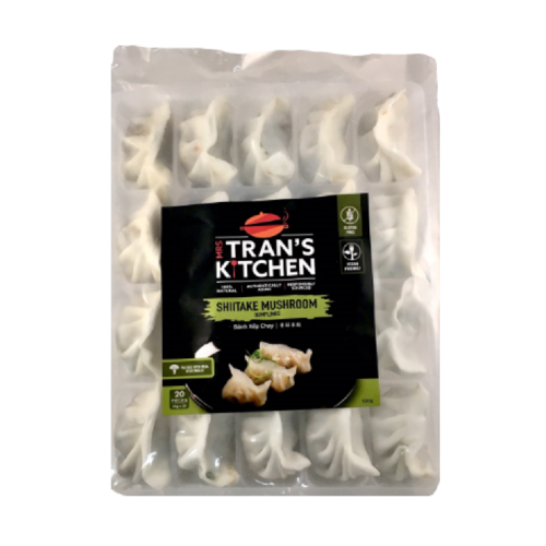 Mrs Trans Vegan Shitake Mushroom Dumplings (20 Pieces) 500g