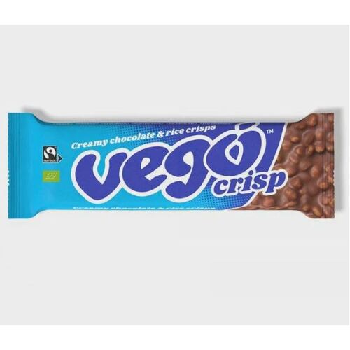 Vego Crisp Creamy Chocolate & Rice Bar 40g