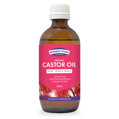 Wonder Foods Castor Oil  Organic 200ml