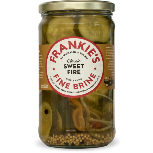 Frankie's Fine Brine Sweet Fire Pickle 680g