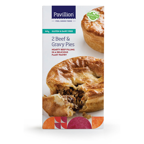 Pavillion Beef & Gravy Pie 360g