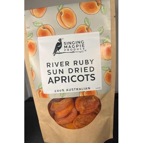 Singing Magpie River Ruby Sun Dried Apricots 100g