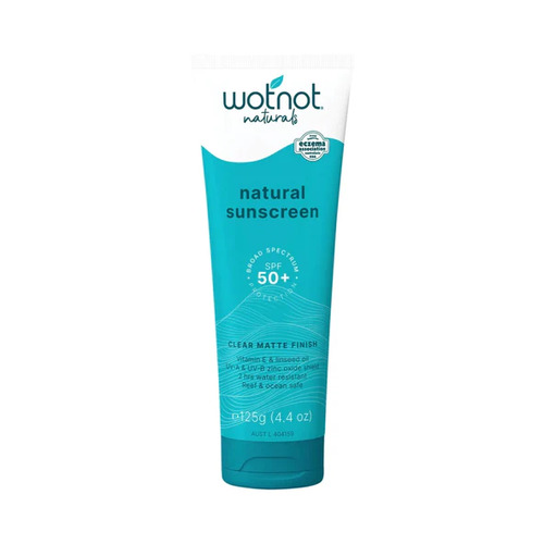 WOTNOT Natural Sunscreen SPF 50+ 125g