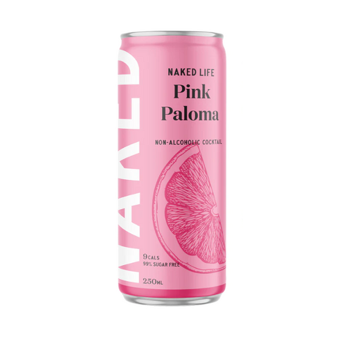 Naked Life Non Alcoholic Pink Paloma Cocktail 250mL
