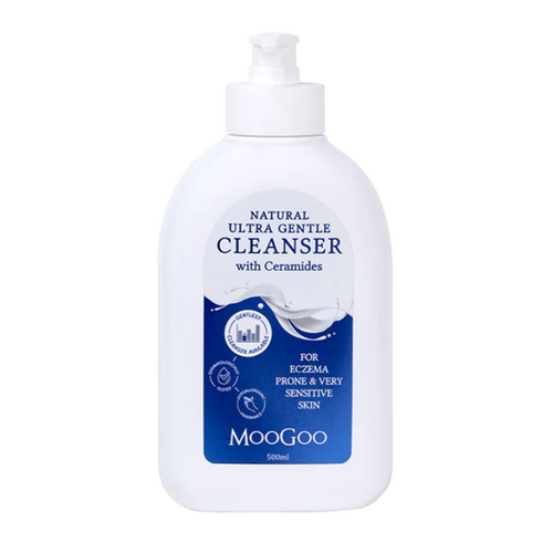 MooGoo Natural Ultra Gentle Cleanser with Ceramides 500ml
