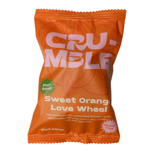 Crumble Charms Sweet Orange Love Wheel 60g