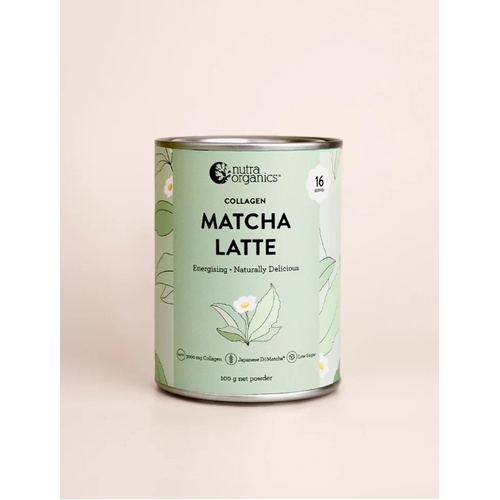 Nutra Organics Collagen Matcha Latte 100g
