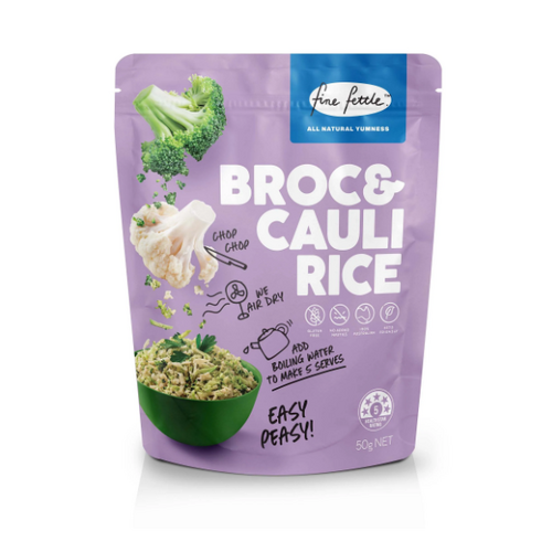 Fine Fettle Rice Broc/Cauli 50g