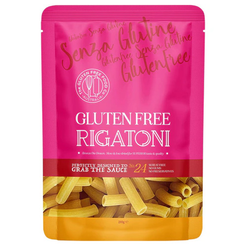 The Gluten Free Food Co Rigatoni Pasta 210g