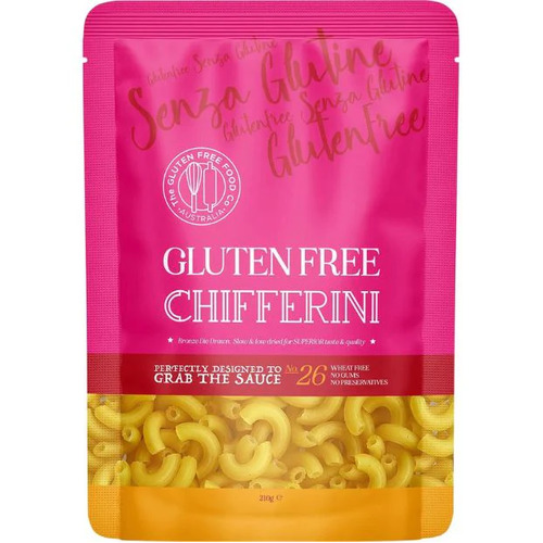The Gluten Free Food Co Chifferini Pasta 210g