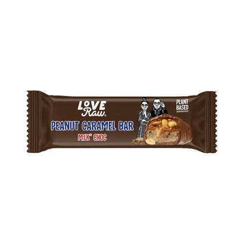LoveRaw Peanut Caramel Bar Milk Chocolate 40g