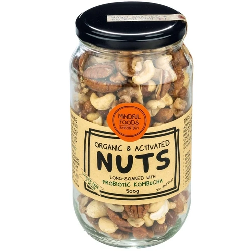 Mindful Foods Mixed Nuts Organic & Activated 500g