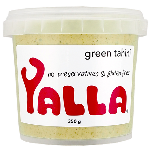 Yalla GF Green Tahini Dip  Vegan 350g
