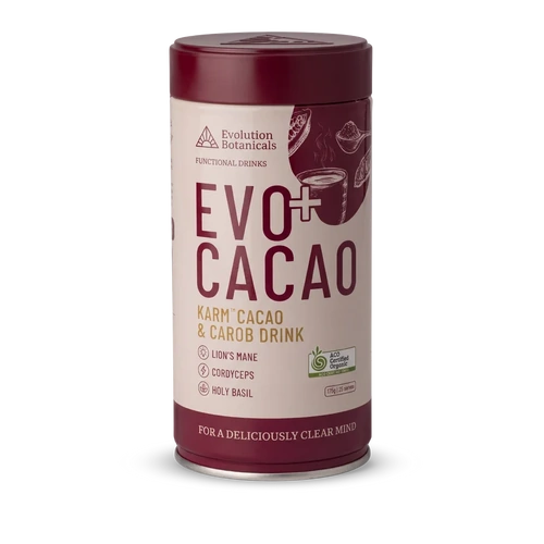Evolution Botanicals Evo Karm Cacao & Carob Drink 175g