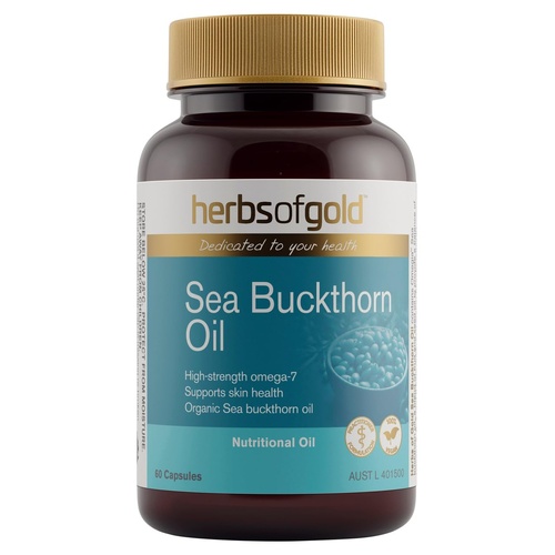 Herbs Of Gold Sea Buckthorn Oil 60c