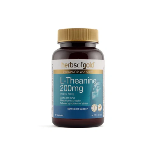 Herbs of Gold L-Theanine 200mg 30c