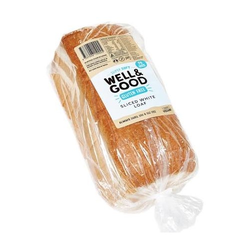 Well & Good Gluten Free Sliced White Loaf 750g