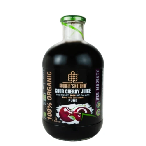Georgias Organic Sour Cherry Juice 1L x6